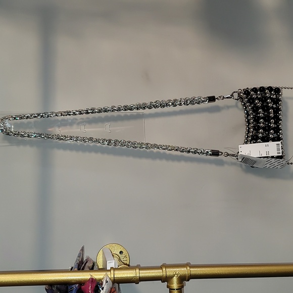 Kimchi Blue Crystal Chain Bag Strap NWT - Picture 3 of 4